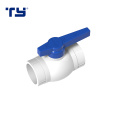 plastic long handle flow control pvc ball valve thread type